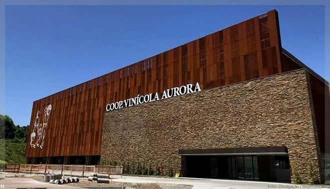  Vinícola Aurora fatura mais de R$ 700 milhões