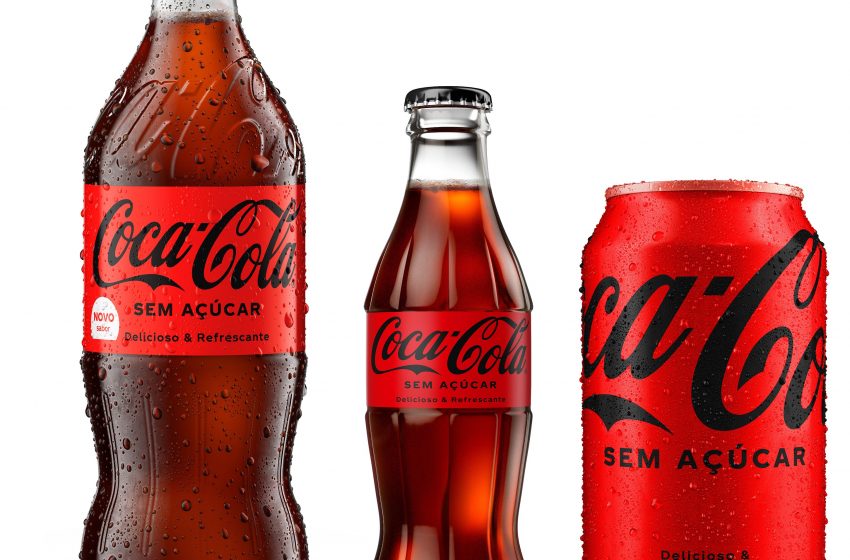  Coca-Cola lança nova receita sem açúcar