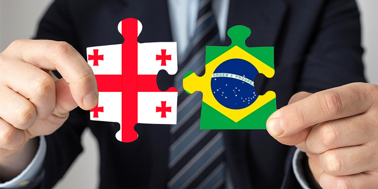  Brasil e Geórgia querem incrementar trocas comerciais