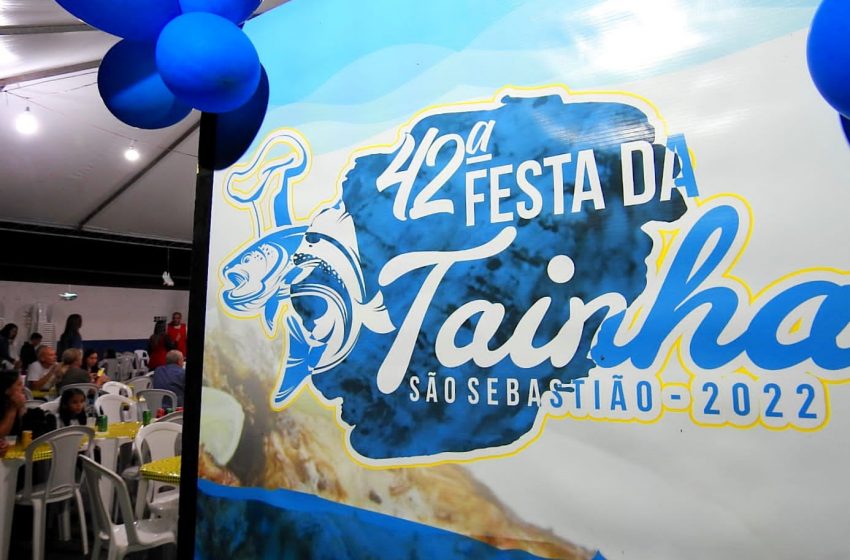  Festa da Tainha é sucesso em São Sebastião e registra venda de aproximadamente 220 kg de peixe