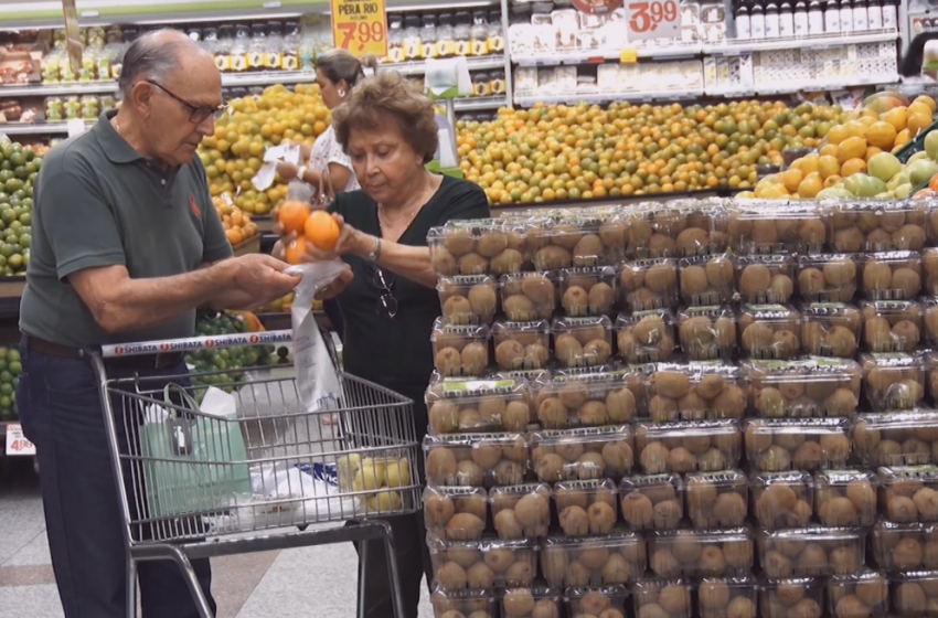  Preços nos supermercados caem 0,02% em agosto
