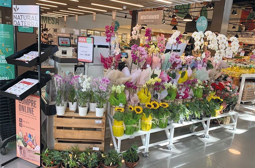  Cresce a procura de flores e plantas nos supermercados
