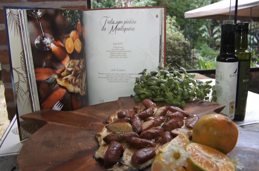  Livro reúne receitas com gastronomia regional da Serra da Mantiqueira