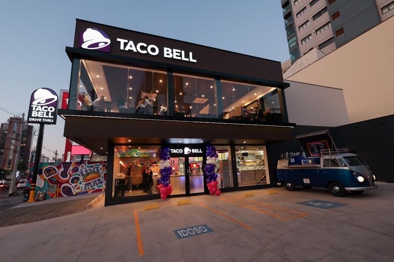  Com 200 lojas até 2030, Brasil deve se tornar a maior operação da Taco Bell fora dos EUA