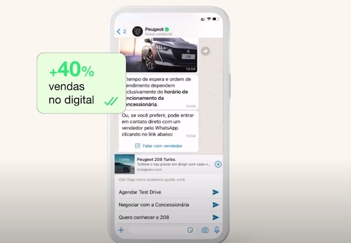  Stellantis Brasil registra crescimento de 45% na taxa de geração de leads com Click to WhatsApp